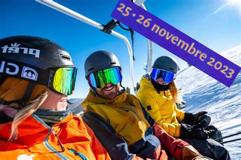 Ce Week End Vadez Vous Les Stations De Ski Ouvertes Les Et