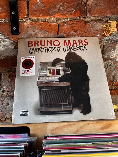 Vinyl Records | Bruno Mars Unorthodox Jukebox Splatter Vinyl