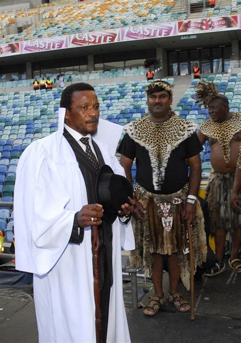 Unyazi Lwe Zulu...Shembe, leader of the Nazerath Baptist Church at Moses Mabhida Staduim ...