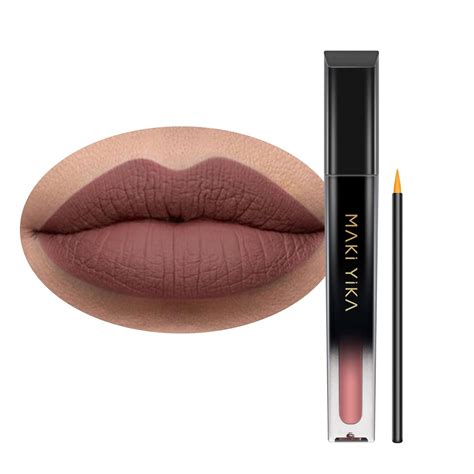 Amazon Brown Nude Liquid Lipstick For Women Color Stay Long Lasting Hours Lip Stick