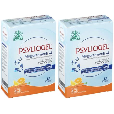 PSYLLOGEL Megafermenti 24 Set Da 2 2x12 Pz Redcare