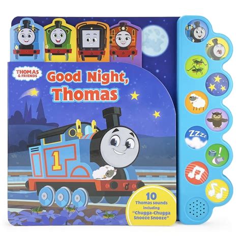 Thomas & Friends Good Night Thomas, (Board Book) - Walmart.com