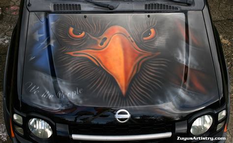 Airbrushed Murals On Cars And Trucks