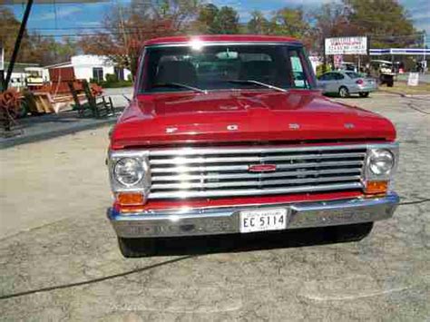 Find used 1967 67 ford f100 truck ranger in Abbeville, South Carolina ...