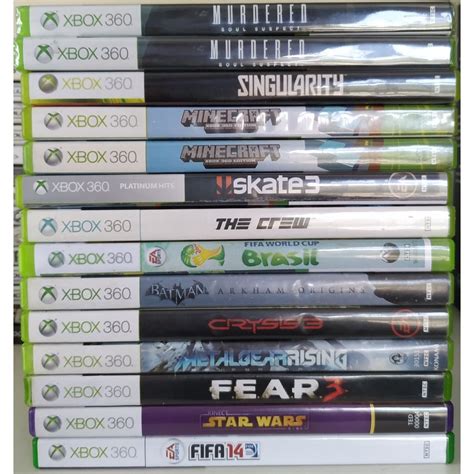 Jogos Xbox 360 Originais Mídia Física Shopee Brasil