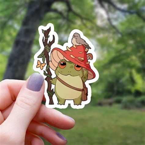 Frog Rogue Class Sticker Rpg Sticker Tabletop Gaming Etsy