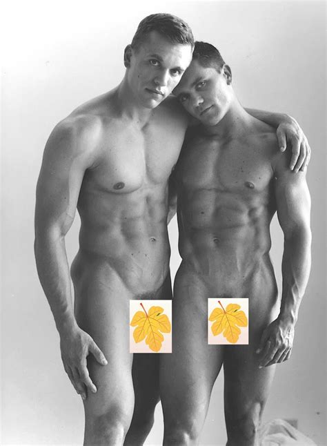 Matted NAKED Photograph 5X7 C534 Beautiful Affectionate Male Couple