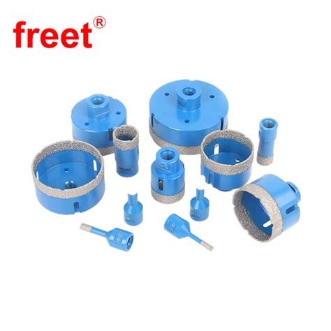 M14 Vacuum Brazed Diamond Core Drill Bits For Glass Ceramic Tile Marble