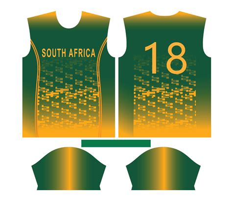 South Africa cricket team sports kid design or South africa cricket ...