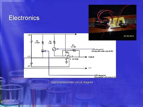 Spectrophotometer Circuit Diagram