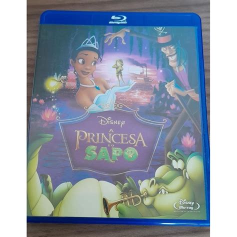 Blu Ray A Princesa E O Sapo Disney Shopee Brasil