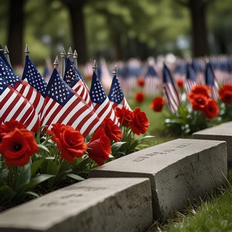 Premium Photo A Row Of American Flags With The Words Usa On Them