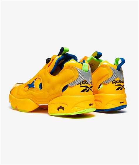 Reebok Instapump Fury X Minions En Color Amarillo Svd