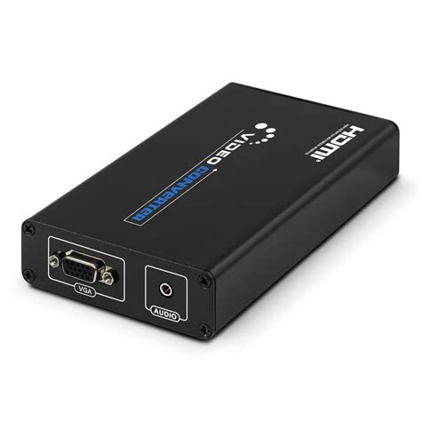 HDMI to VGA + Audio Converter