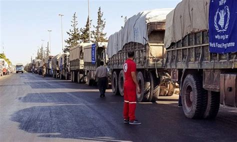 Outrage By Un Us After Aid Convoy Warehouse Attacked In Syria Ya Libnan