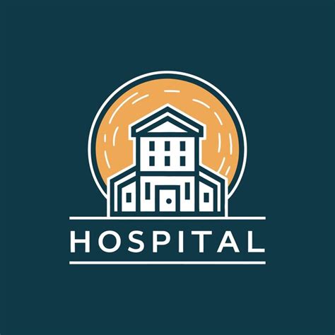 Plantilla Del Logotipo Del Hospital Vector Premium