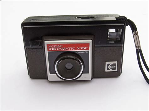 Vintage Kodak camera 1970s Kodak Instamatic X-15F by RetroBarn