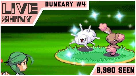 LIVE Shiny Buneary 4 After 8 980 Seen Phase 2 YouTube