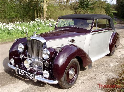 1949 Bentley Mk VI Park Ward Drophead Classic Cars For Sale Treasured