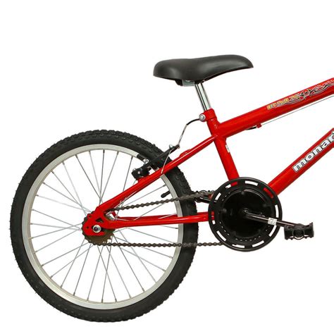 Bicicleta Infantil Aro Monark Bmx Vermelha Loja Mundo Digital