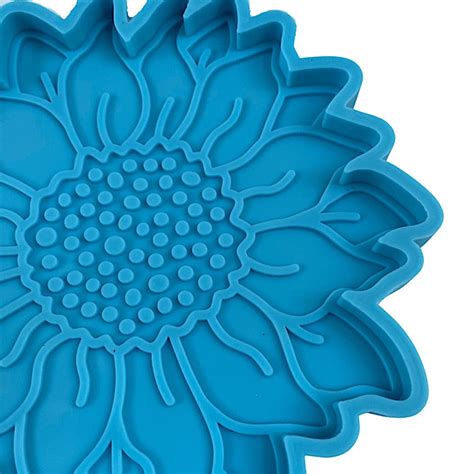 Sunflower Silicone Coaster Molds Buy Craft Molds At Resin Obsession