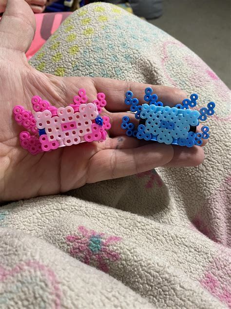 Diy Minecraft Axolotl Perler Bead Figure 47 Off Rbkbm