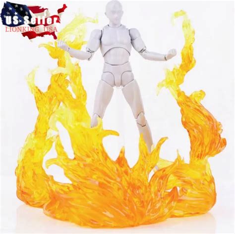 FIGURINE ARTICULÉE GUNDAM Hot Toys Burning Effect Flame D Art pour Kamen Rider Figma EUR