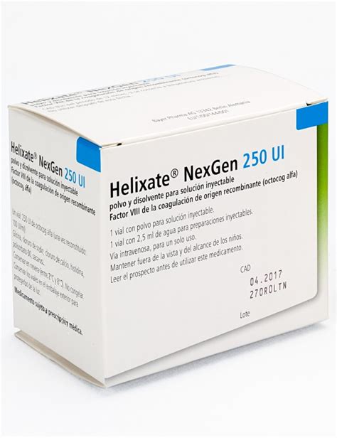 Helixate Nexgen Ui Polvo Y Disolvente Para Solucion Inyectable