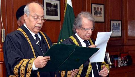 Justice Gulzar Ahmed Takes Oath As Acting Chief Justice Of Pakistan