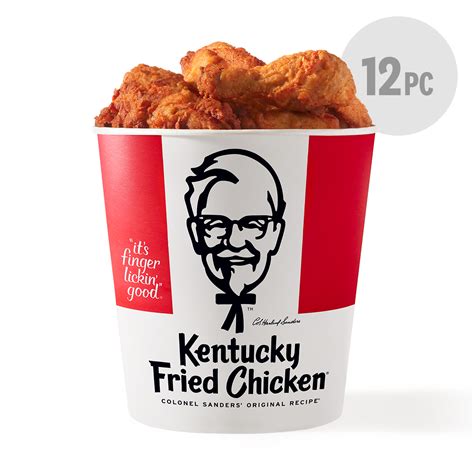 Select KFC Restaurants: 12-Piece Fried Chicken Bucket