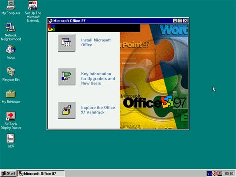 Retro Tech Dreams On Twitter Microsoft Office 97