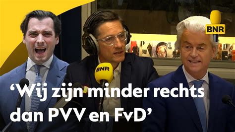 Joost Eerdmans Ja Wij Zijn Minder Rechts Dan Pvv En Fvd Youtube