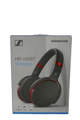 Sennheiser HD 458BT Wireless Noise Cancelling Headphones - Free ...