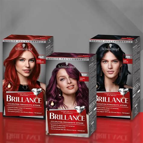 Schwarzkopf Brillance Coloration Cheveux Permanente Intense Avec De L