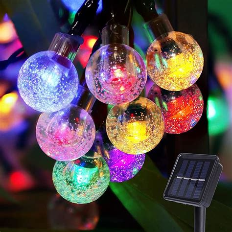 Catena Luminosa Esterno Solare Damtong 100 Leds 12M Multicolori