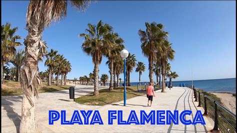 Playa Flamenca Orihuela Costa Spain Walking Tour Featuring Playa