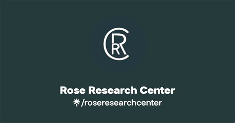 Rose Research Center Linktree