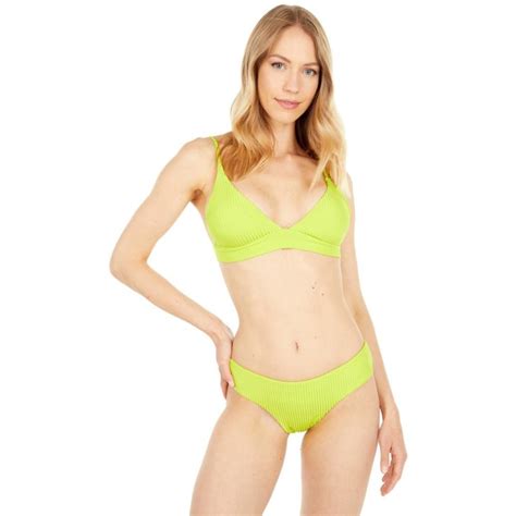 Volcom Simply Rib Cheeky Bikini Bottoms