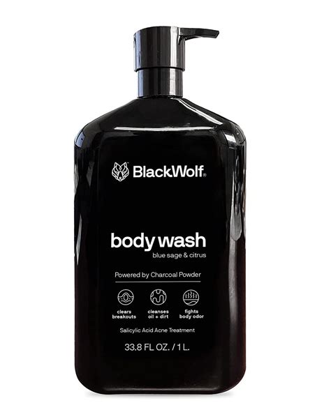 BlackWolf Body Wash Liter - Shopmasello.com