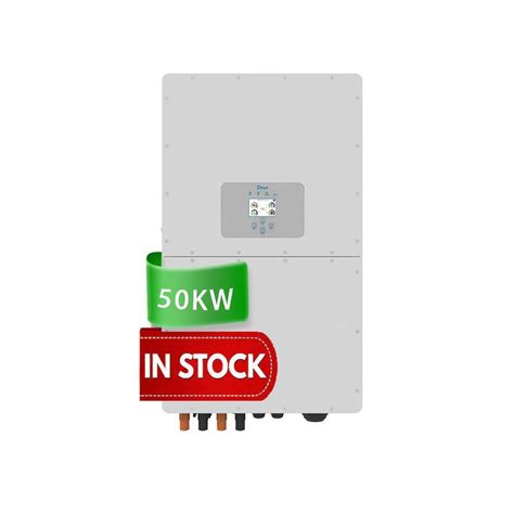 Deye Sun 50K Sg01HP3 EU Bm4 50kw Outdoor Solar Inverter IP65 C I 3