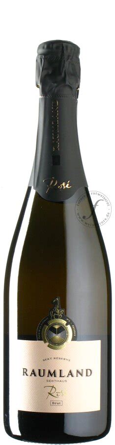 Rosé Reserve Brut Sekt 2014 Sekthaus Raumland Weinfurore