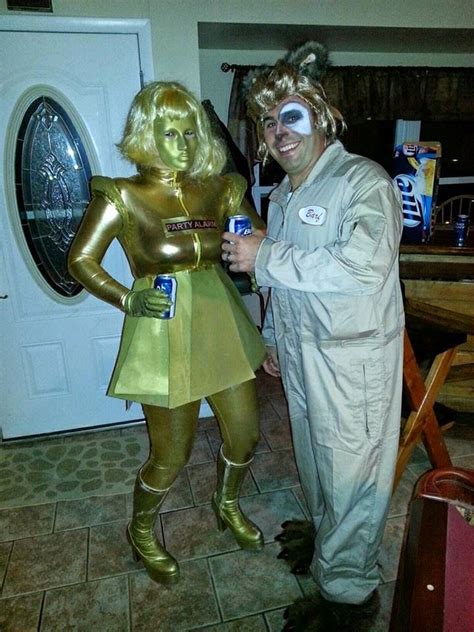 Patty's Blog: Spaceballs: The Halloween Costumes - Barf & Dot DIY Couples Costume