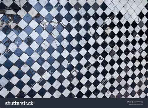 Black White Checkered Floor Tiles Background Stock Photo 1249009762 | Shutterstock