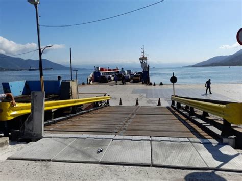 Governo de SP entrega ponte de acesso à balsa em Ilhabela SP RIO