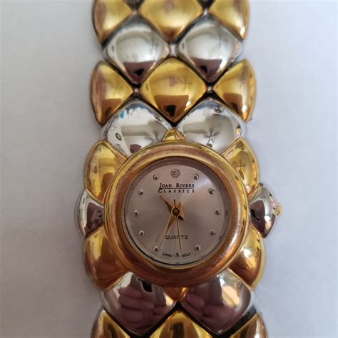 Joan Rivers Accessories Joan Rivers Classics Silver And Gold Watch