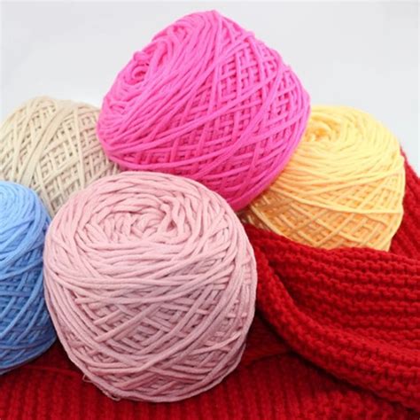 200g Pc Milk Cotton Wool Yarns Soft Hand Knitting Thread Crochet Yarn