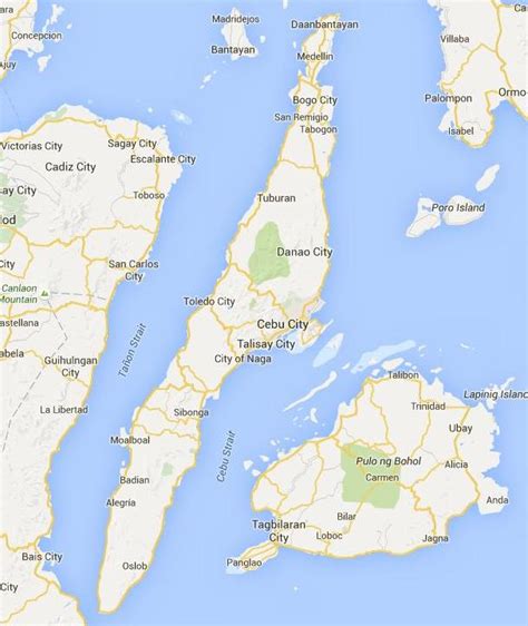 bloGtj®: Cebu Map