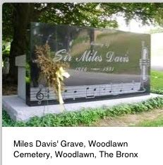 Miles Davis ...Grave Site | Famous tombstones, Famous graves, Old ...