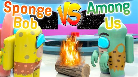 Spongebob Vs Among Us Part Youtube