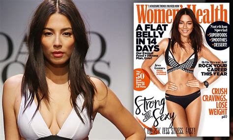 Jessica Gomes Flaunts Her Fit Physique In Women S Health Daily Mail